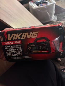 Viking fully automatic battery charger