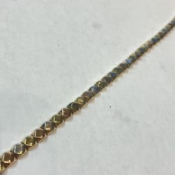 14k Gold Bracelet #110006-1 MJ