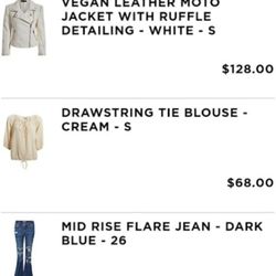 3pc High End Clothing Bundle