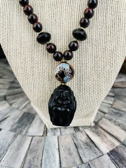 Laughing Buddha Necklace 