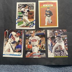 Freddie Freeman 5 Card Lot