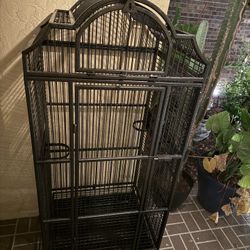 Deluxe Parrot Cage 