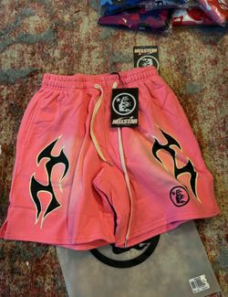 Hellstar Shorts Pink Size M