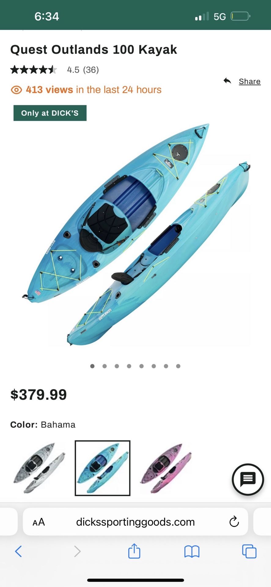 2 Like New Kayaks