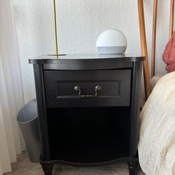 Black Nightstand 