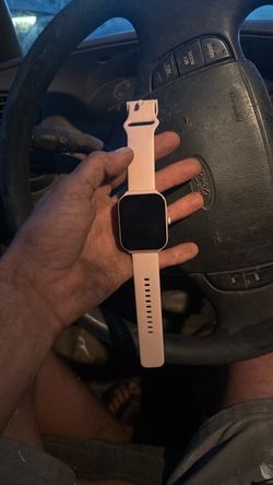 Smart Watch with Pink Sport Band