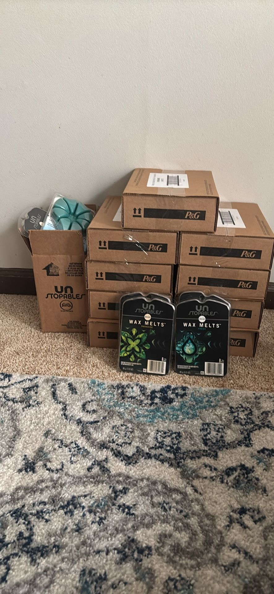 188 Packs Of 8 Unstoppable Wax Melts