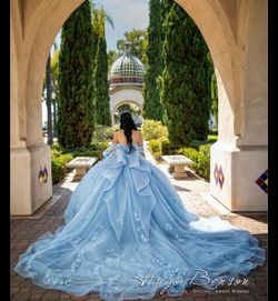 Vestido de quinceañera tema Cinderella