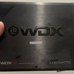 Wdx 1000 Watt Amp