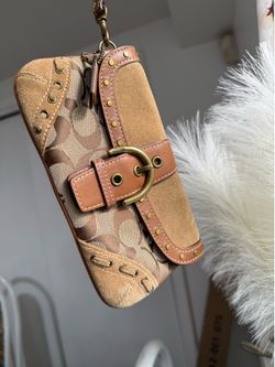 Rare vintage Coach wristlet