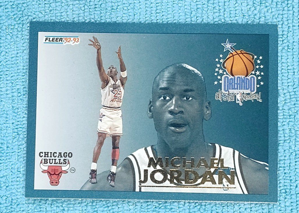 Jordan Fleer 92-93 No. 32 Jordan All Star 92-93 Scotty Pippin All Star Mint Condition  Whole Set All Stars 92-93