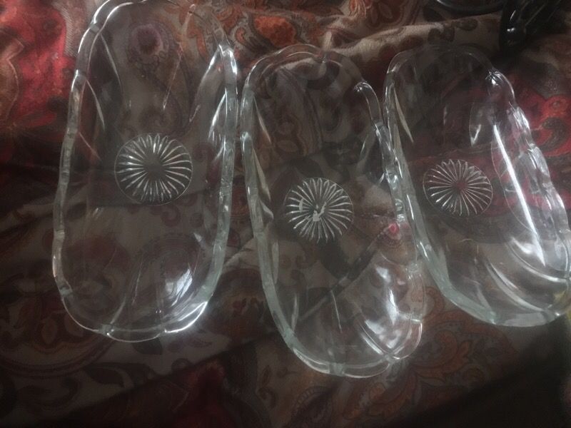 Crystal butter holder