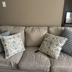 Gray Sofa Couch 