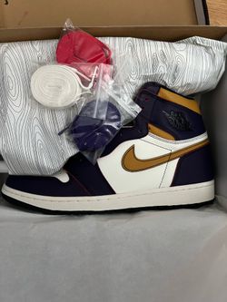 BRAND NEW NIKE AIR JORDAN RETRO 1 HIGH OG DEFIANT SB LA TO CHICAGO SIZE 12 $220