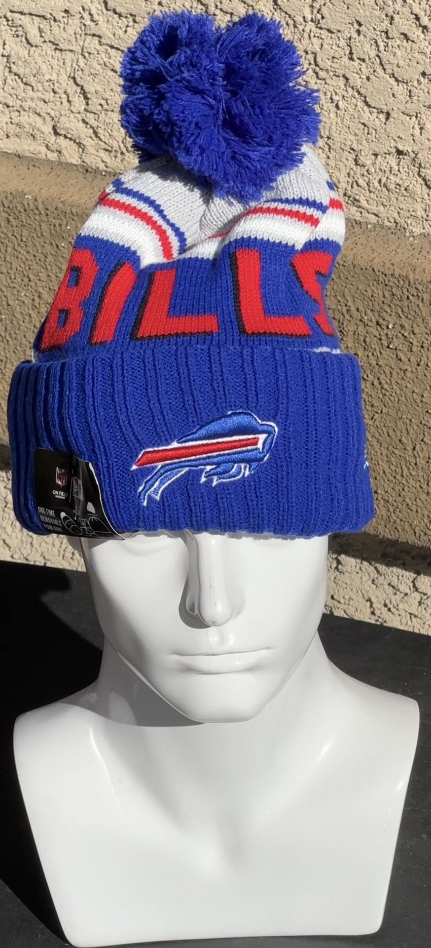 Buffalo Bills Beanie hat Great Gift π order now (I also have other Teams)