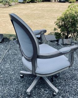 REDUCED…Ladies Upholstered  Office / Desk Chair - $75