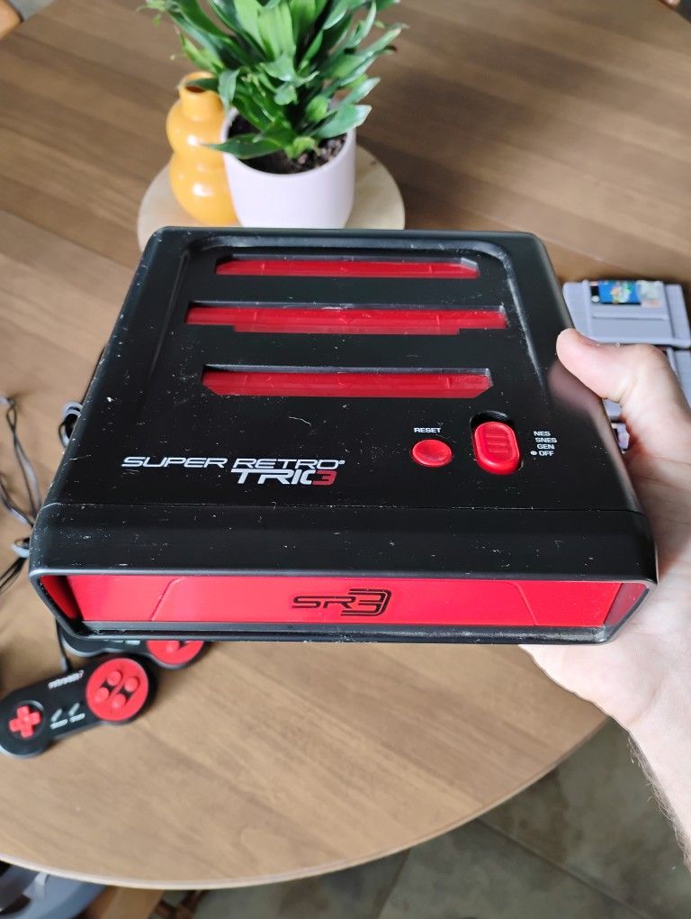 Super Retro Trio 3 Game Console With Games
