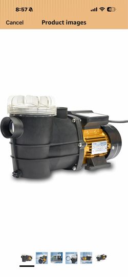XtremepowerUS 3/4HP 2,400GPH High Flow Pond DIY Self Priming for Above Ground Swimming Pool Pump Strainer Basket 1.5" NPT Inlet/Outlet 400+ bought in 