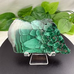 Rare Crystal Malachite Slab