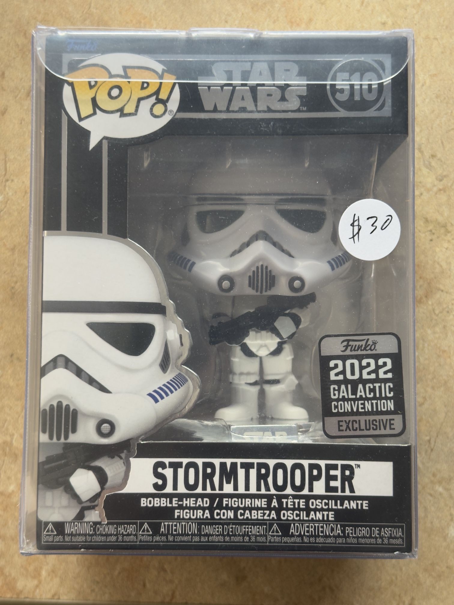 2022 Galactic Convention Exclusive – Stormtrooper Funko Pop | In Case!