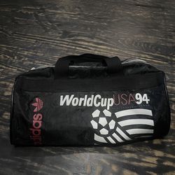 Vintage Adidas World Cup USA 94 Soccer Duffel Bag