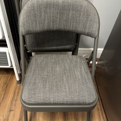 4 Padded Foldable Chairs