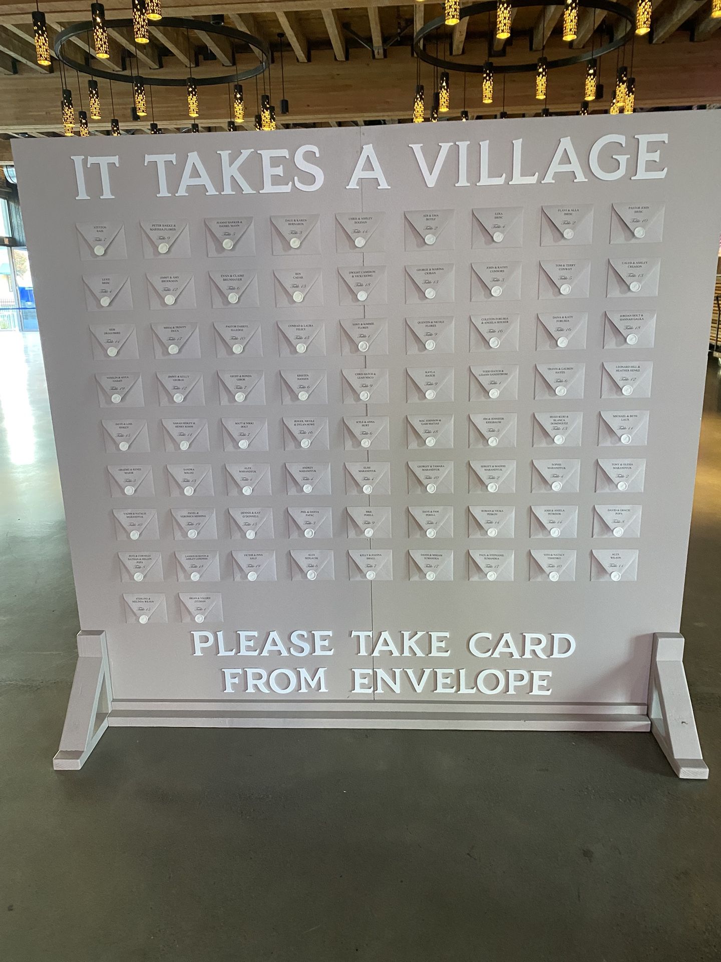 Reception Display Stand