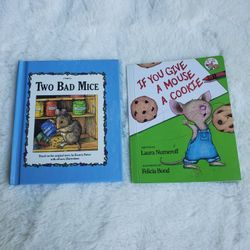 Cute Mice Book Lot-$.50