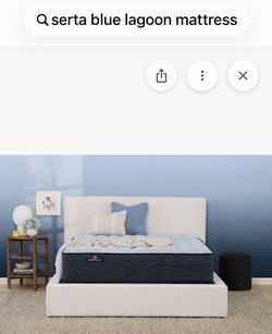 Serta blue lagoon mattress