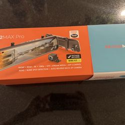 Rexing M2 Max Pro 4K WiFi GPS Mirror Dash Cam (with receipt)