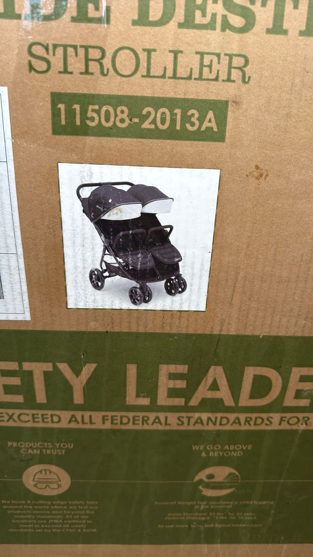 Jeep Double Stroller