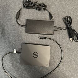 Dell K17A Docking Station with 180 Watt AC Adapter 