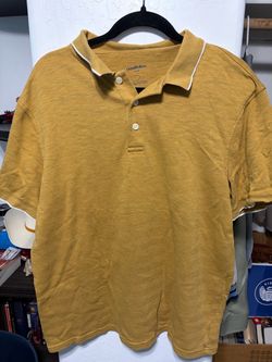 Yellow Vintage Goodfellow Polo Shirt