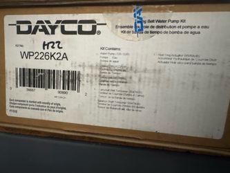 1(contact info removed) Honda Prelude timing kit with water pump