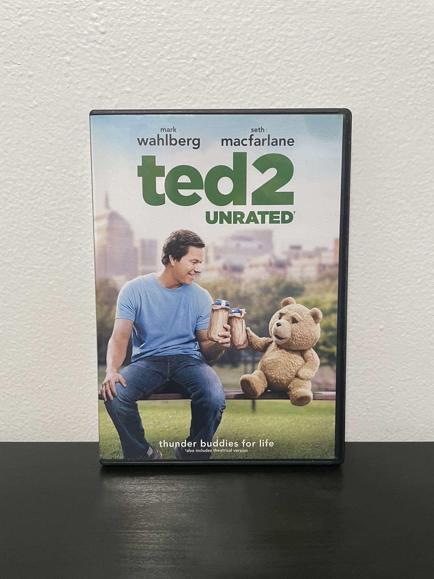 Ted 2 DVD Unrated Movie Mark Wahlberg Seth Macfarlane Comedy 2015