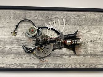 Lantern Fish Wall Sculpture