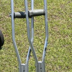 Drive Aluminum Pair of Crutches 10400-1 EPC