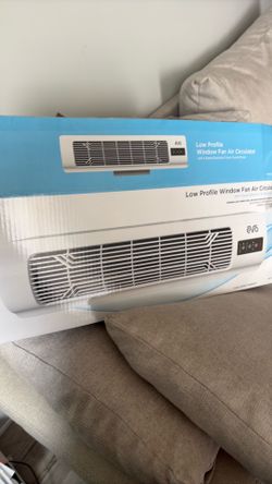 Evo Low Profile Window Fan Air Circulator