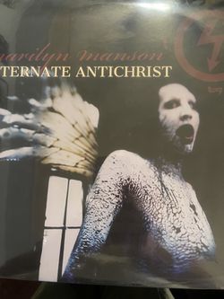 MARILYN MANSON ALTERNATE ANTICHRIST COLORED VINYL 2-LP SEALED!