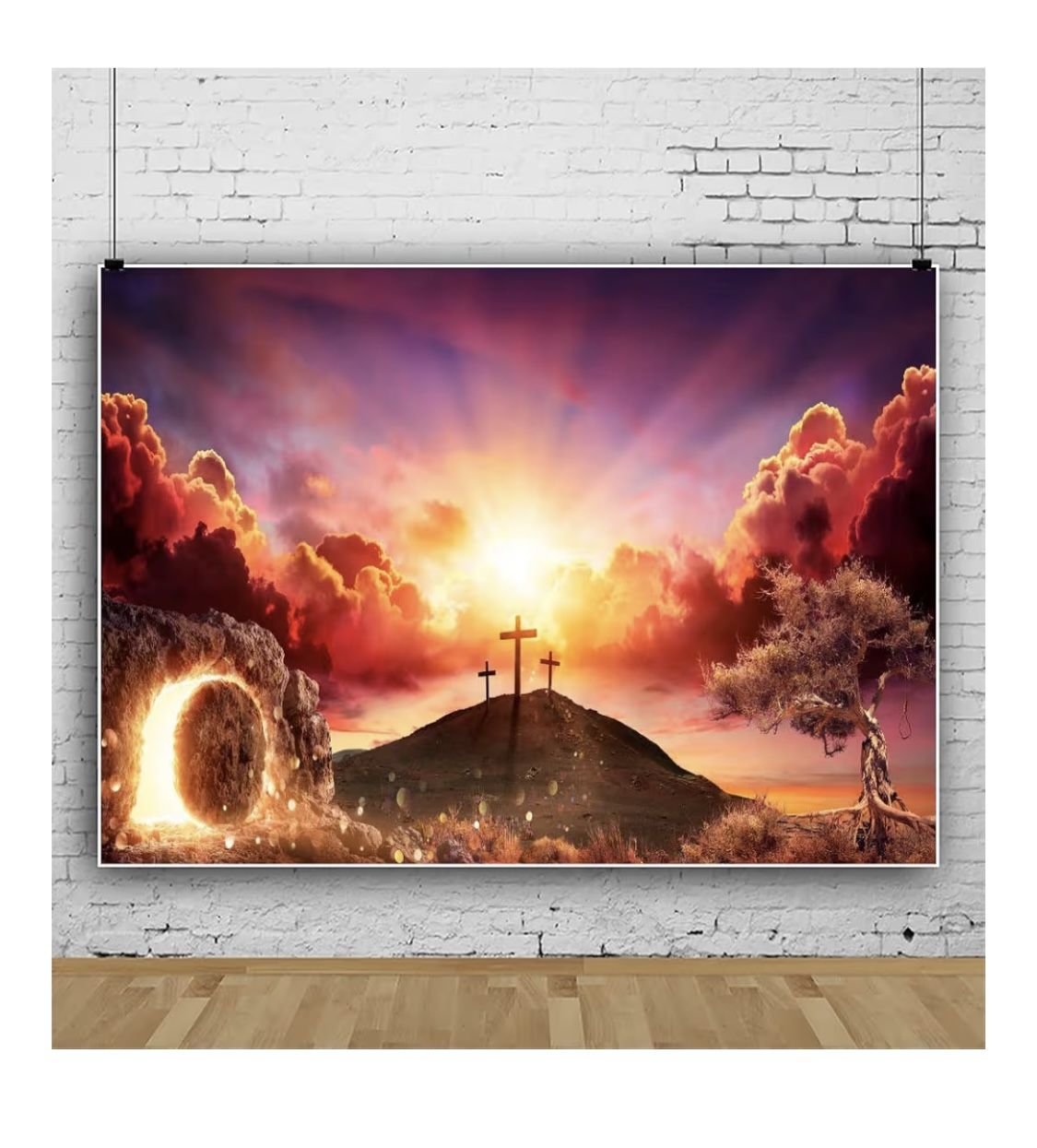 Backdrop for Easter Birth of Jesus Party