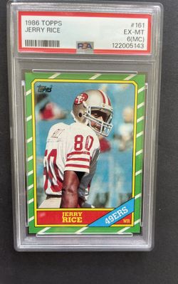 Jerry Rice Rookie Card Extremely Mint Rare Error