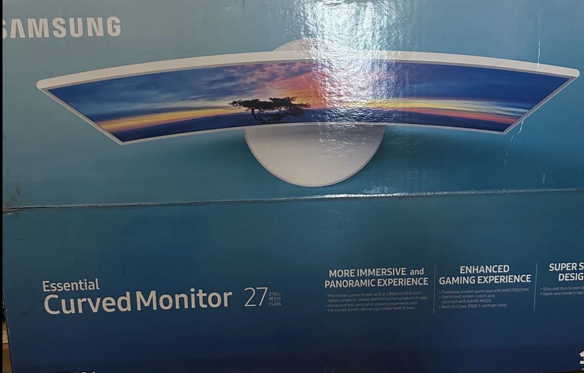 Samsung Curved 27inch Monitor
