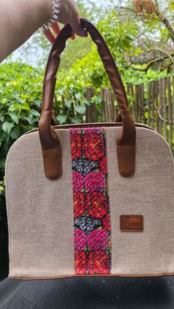 Handcrafted Floral Tote Bag