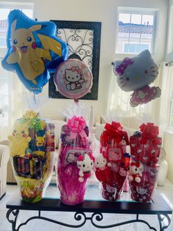 Birthday Baskets available in many different characters