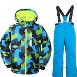 Boys Ski Jacket and Pants Suits (Size 8)