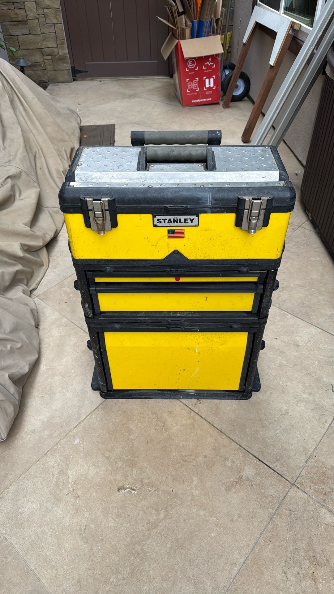 Stanley Stacking Rolling Tool Box