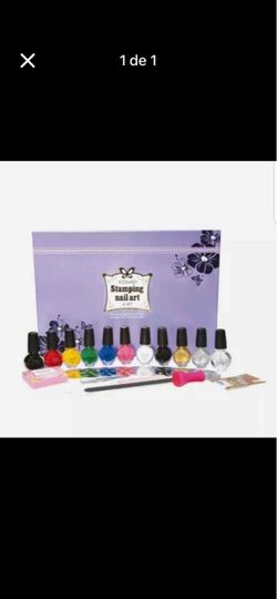 Set nails art