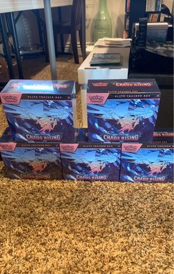Pokémon Chaos Rising Elite Trainer Box ETBs