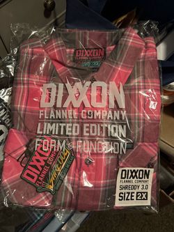 Three Dixxon Flannel Company Shreddy Flannel Shirts (2X)