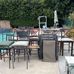 Tons Of Chairs, Tall And Standard Sizes